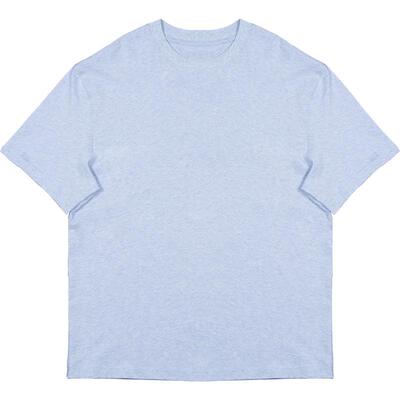 O3PARK彩色花灰蓝花灰纯色短袖