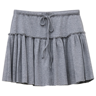 一三良品小个子 裙裤内里少女感百搭短裙卫裙半身裙子松紧腰春夏