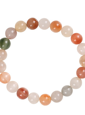 【新品】吉饰坊7A+巴西老矿猫眼彩兔毛手链手串女轻奢水晶送礼