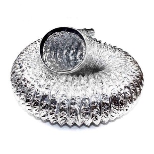 铝箔 通风管 排气扇 排风管浴霸换气扇专用伸缩1m软管直径100mm