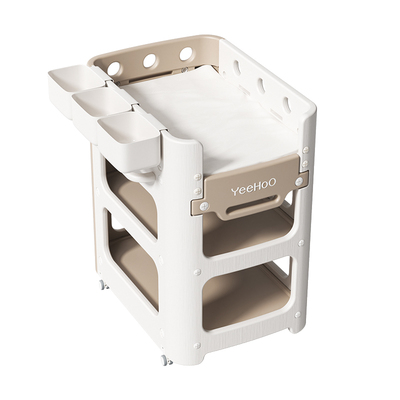 英氏婴儿尿布台宝宝多功能抚触护理台换尿布移动新生儿洗浴婴儿床