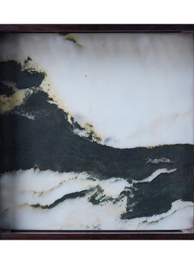 康御红大红酸枝镂空螭龙文盘