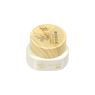 恩妮诗新款稠光雕花胶软糖胶质地冰花款非免洗罐装甲油胶美甲店用