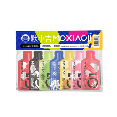 默小吉彩虹原浆组合210ml伴手礼物黑枸杞阿胶枸杞西洋参礼盒