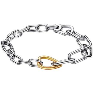 [情人节礼物]Pandora潘多拉Me系列环链手链圈圈手链925银手链情侣