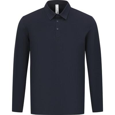本来BENLAI男士速干防晒polo衫春季新款运动长袖T恤BRS450001