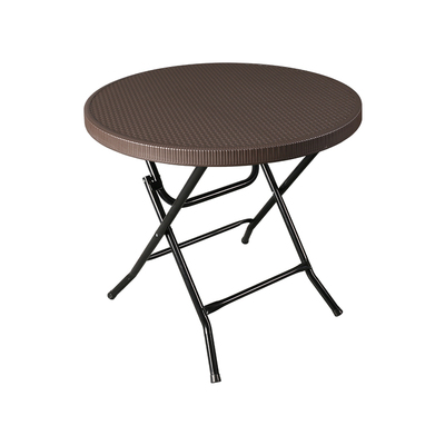 防水防晒仿藤编折叠桌椅