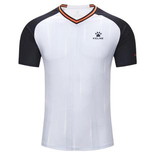 KELME卡尔美2024新款定制专业比赛裁判服足球裁判员装备透气短袖