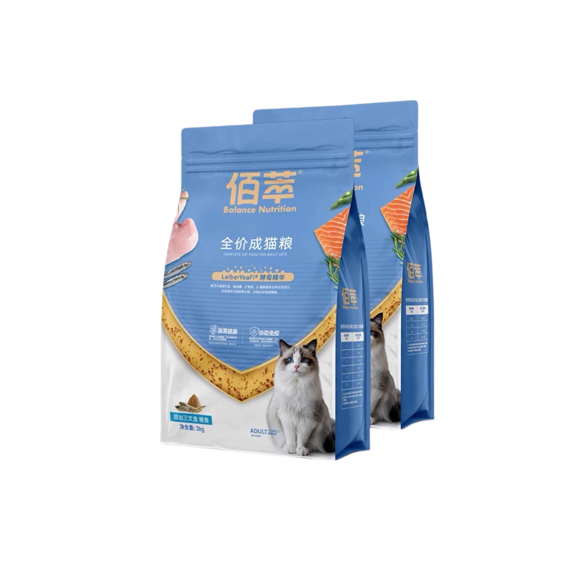 佰萃粮猫粮10kg平价双拼鳀鱼主粮