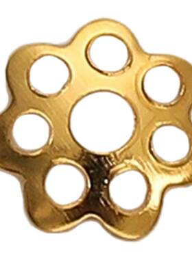 手工铁制500颗镂空花托diy发簪