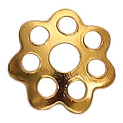 手工铁制500颗镂空花托diy发簪