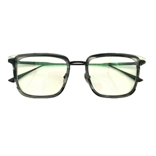 增永眼镜EMPIRE I日系商务方形纯钛大方框近视眼镜框大脸宽脸不夹