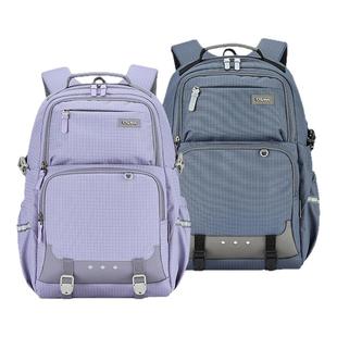 卡拉羊大容量高中学生书包初中女生防下坠减负双肩包轻便电脑包男