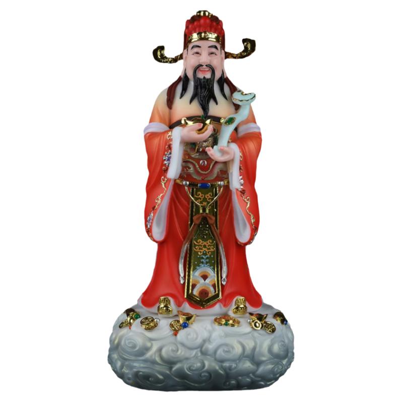 福禄寿三星蓬莱岛长寿禄星送子保平安招财寿星老福星手工装饰摆件