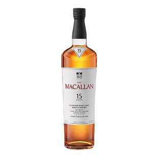 【顺丰包邮】正品行货麦卡伦15年蓝钻单一麦芽苏格兰威士忌700ml