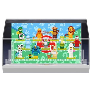 KGBOX适用于71051抽抽乐人仔第28季普通一体款展示盒