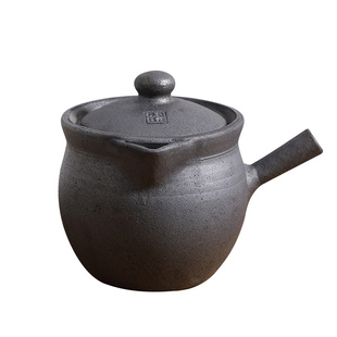 荥经煎药砂锅老式药罐中药燃气熬药陶瓷煲煮药壶家用明火陶瓷锅