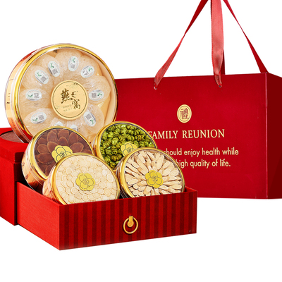 lecmor燕窝红参西洋参石斛黄芪