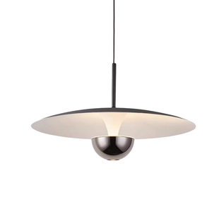 餐厅磁吸轨道专用吊灯飞碟灯高级感服装店商用岛台吧台餐桌吊线灯