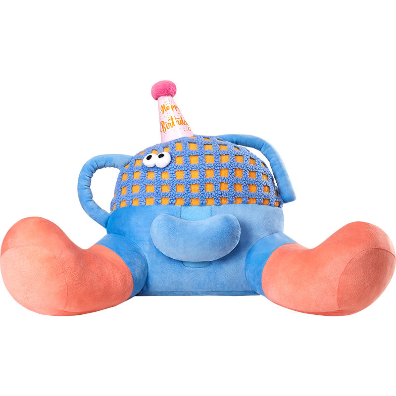 生日礼物女生闺蜜毕业送朋友有意义实用的小众高级感按摩腰靠抱枕