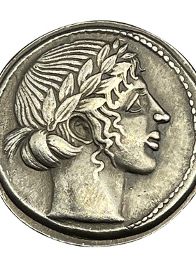 希腊古币太阳神阿波罗复刻狮子座