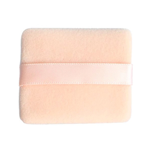 kik0粉饼替换粉扑双面植绒蜜粉扑散粉定妆绒面长方形小号薄干粉扑