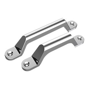 实心拉手304不锈钢弓形提手工业重型承重配电箱柜门明装盖子把手