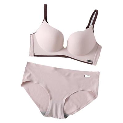 趣安芬文胸无钢圈聚拢上托一片式