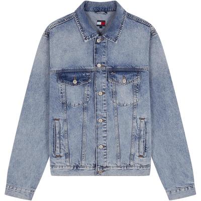 Tommy男女款纯棉大旗标牛仔外套