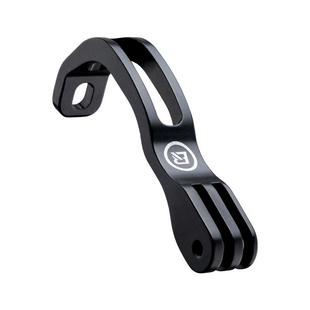 折叠车前叉灯架自行车灯延伸支架运动相机加长底座小布铝合金配件