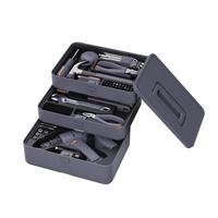 吉米家居X3-ABJ工具套裝家用工具箱多功能五金大全沖擊電鉆全套