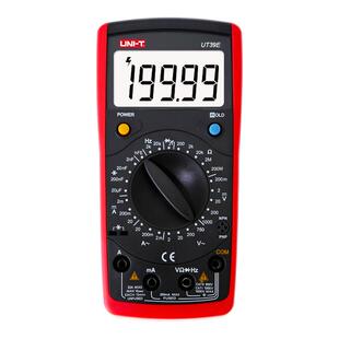 优利德UT39E四位半万用表数字高精度防烧可测频率电工专用万能表