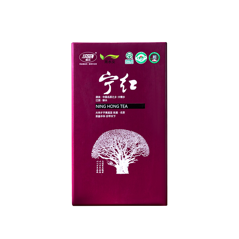 江西修水宁红茶工夫红茶80g小种茶叶 特级浓香型功夫茶2022年新茶