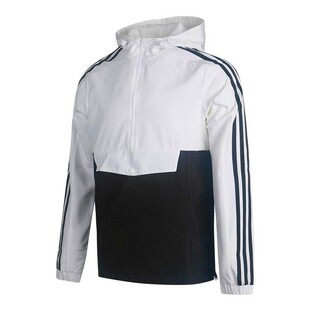 光雨体育-阿迪达斯 男子时尚梭织 连帽休闲运动夹克GK5878/GJ8951