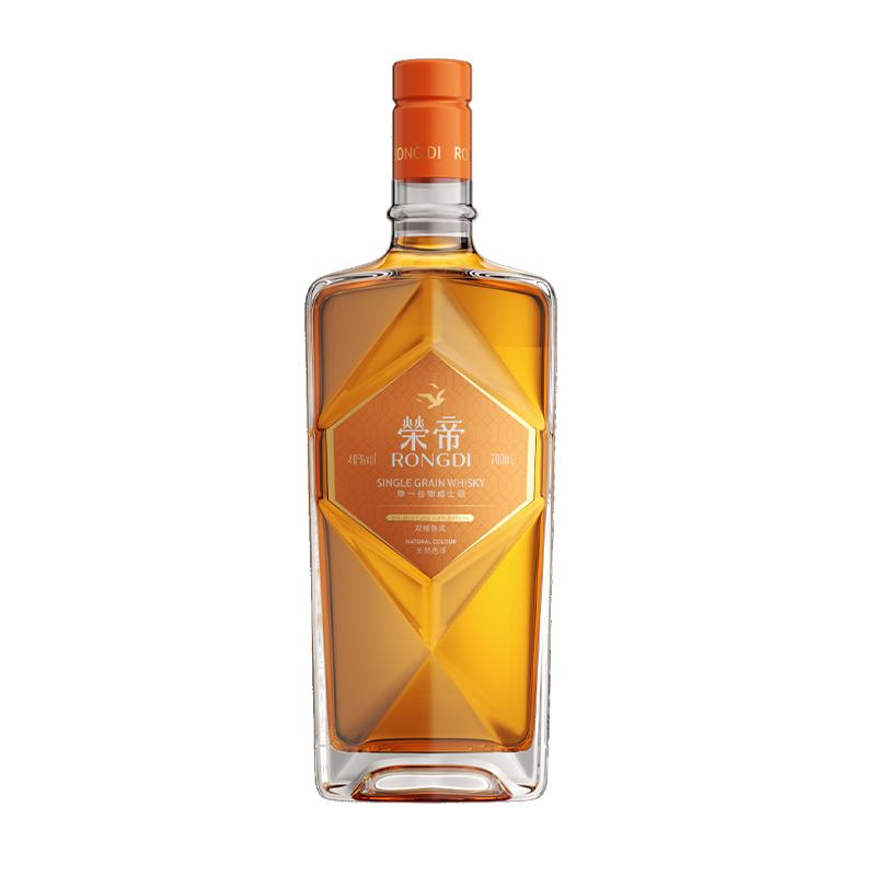 荣帝单一谷物威士忌酒国产700ml