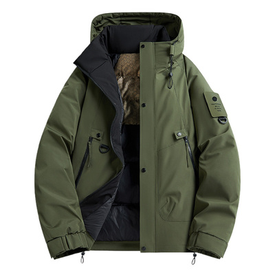 唐狮集团棉服男工装2025新款秋冬