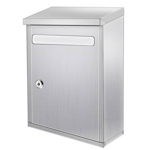 户外意见信报箱室外防雨防晒举报箱不锈钢双锁投诉信访箱监督挂墙