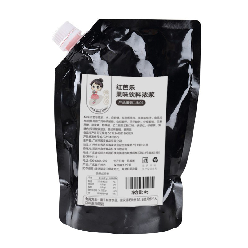 茶小冷芭乐果味饮料浓浆