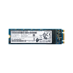 闪迪X600 128G 256G 512G 1T 2T M.2 2280NGFF超薄笔记本固态硬盘