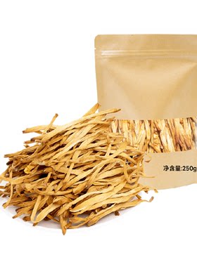 盛耳金针菜根根分明肉质干透