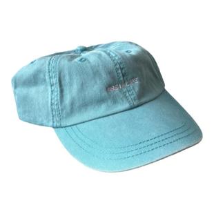 BEAMLIFE夏季洗水做旧浅顶款式字母刺绣软顶韩版鸭舌棒球帽子男女