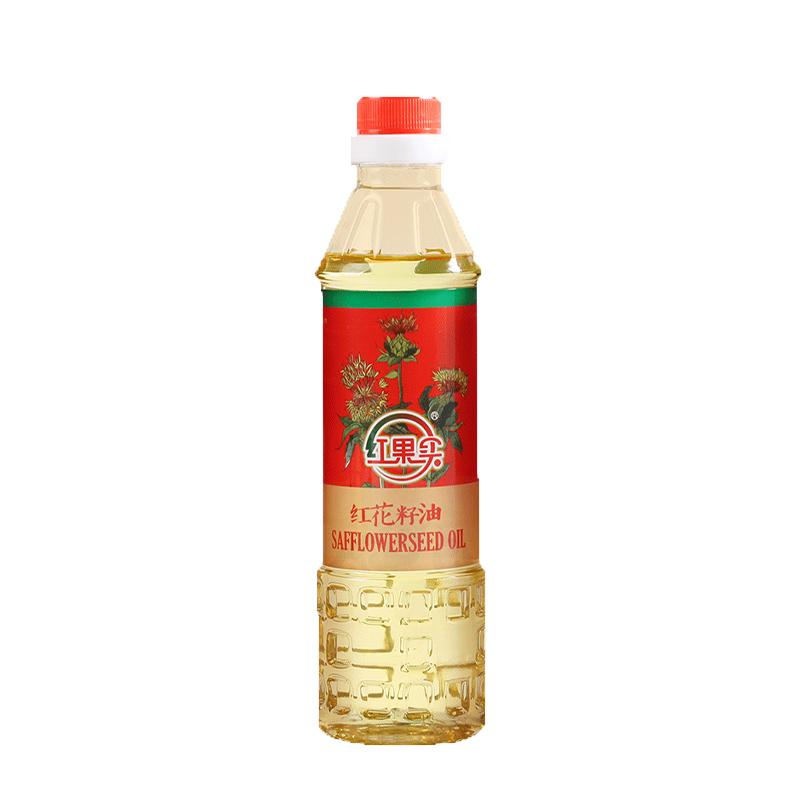 红花籽油新疆果实400mlx5瓶物理