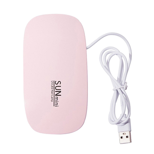 美甲灯光疗机速干指甲胶照干灯mini鼠标灯宿舍家用便携usb光疗灯