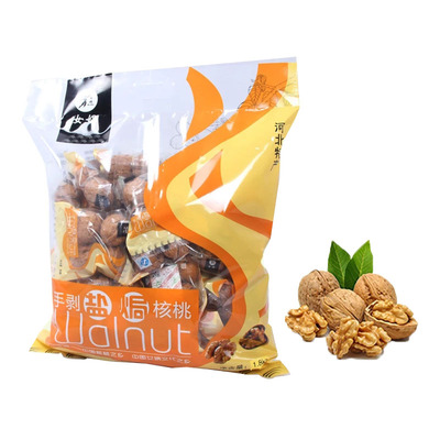 涉县奶香薄皮盐焗咸味核桃椒盐核桃女娲手剥盐焗核桃1500g袋装
