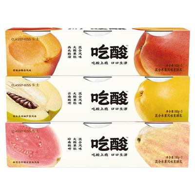 卡士低温酸奶吃酸系列风味发酵乳