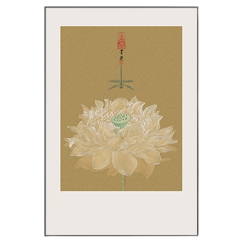 新中式入户玄关禅意装饰画