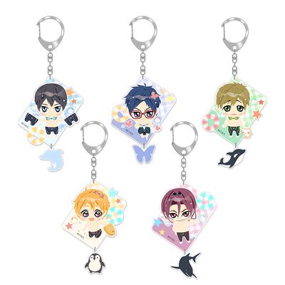 free男子游泳部挂件星河动漫挂件