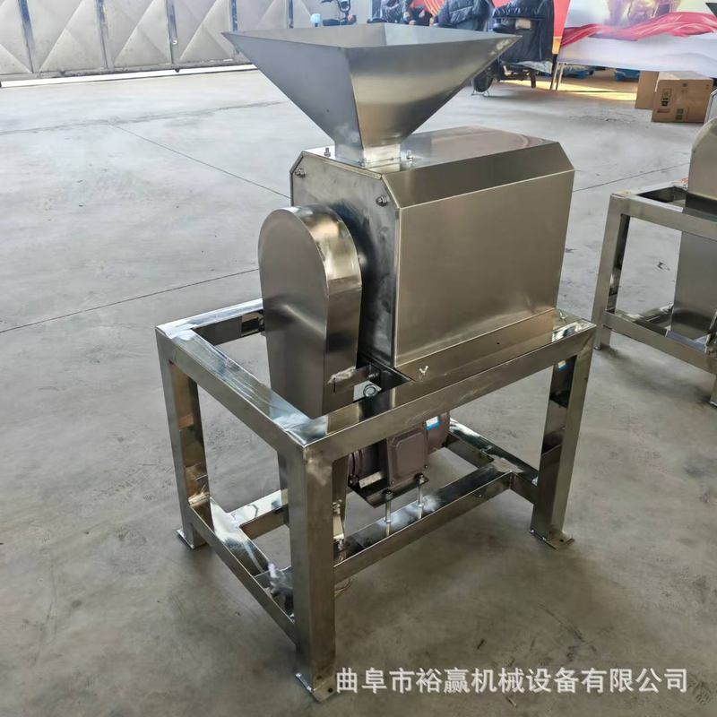 红枣山楂糕去核打浆机 不锈钢芒果葡萄打浆设备 商用果蔬加工设备