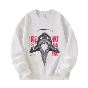 TOPIZ.EVA联名卫衣男初号机日系动漫二次元痛衣宽松外套秋季