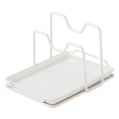 台面厨房锅盖架【两种颜色】